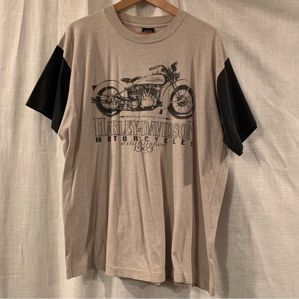 Harley Davidson vintage tee size XL